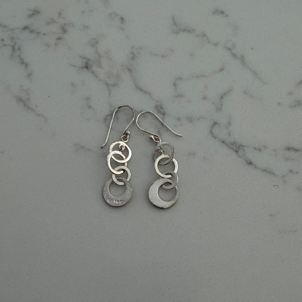 Sterling silver earrings